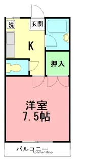 フレグランスC【2階】の間取り