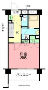 パノラマ南鴨宮【1階】の間取り