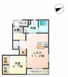ラークヒル【1階】の間取り