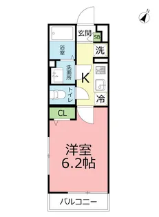 リブリ・パルク朝日町【2階】の間取り