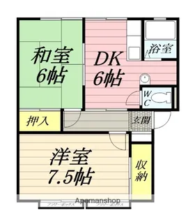 ベルプラザ【1階】の間取り