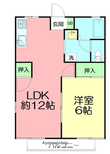 コートビレッジ【2階】の間取り