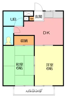 メイジー・S【2階】の間取り