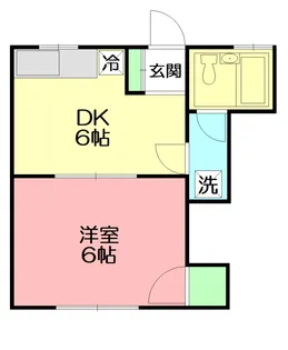 ルイシャトレ富士見A【201号室】の間取り
