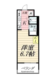 KICS湘南【2階】の間取り