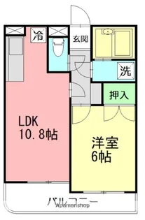ストラット辻堂【1階】の間取り
