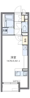 ミランダばう湘南【202号室】の間取り