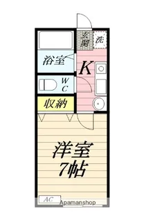 Eスタイリオ小田原【1階】の間取り