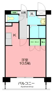 SD−5【4階】の間取り