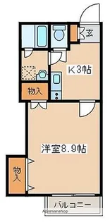 メゾン甲南【2階】の間取り