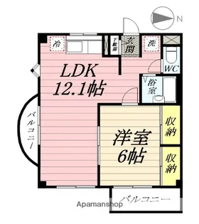 ピアTY【2階】の間取り