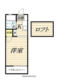 アートハウス桜ヶ丘【2階】の間取り