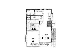 メゾンサンライトⅢ【2階】の間取り