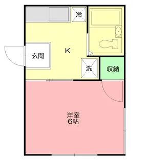 エルハイム【1階】の間取り