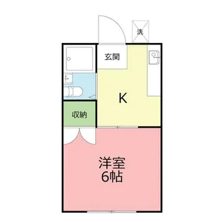 ヴィラ萩が丘【2階】の間取り
