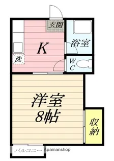 黄金台ハイツ【2階】の間取り