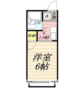 シティハイム池上B棟【1階】の間取り