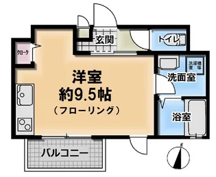 神奈川県大和市大和東3丁目【アパート】の間取り