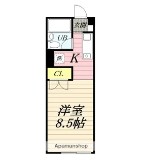 テニメントヒル【1階】の間取り