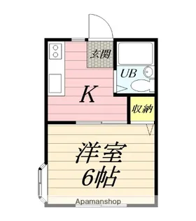 コーポエデン【2階】の間取り