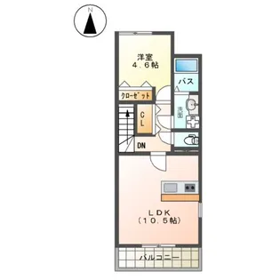 ロイヤルコート 湘南【00203号室】の間取り