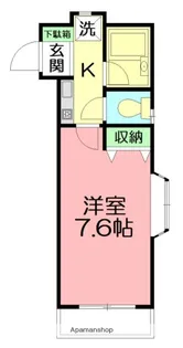 サンリーブ湘南台【1階】の間取り