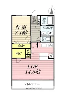 湘南アイランドコースト【1階】の間取り