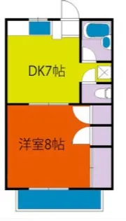 サーティ・フラット【1階】の間取り