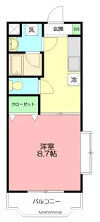 メゾン久保田Ⅲ【2階】の間取り