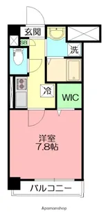 フローリッシュ湘南台【1階】の間取り