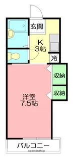 リヴィエール湘南Ⅰ【2階】の間取り