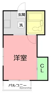 湘南スカイハイム【2階】の間取り