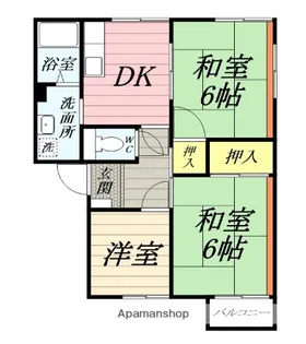 メゾンKS【2階】の間取り