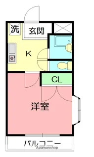 ステージ湘南【2階】の間取り