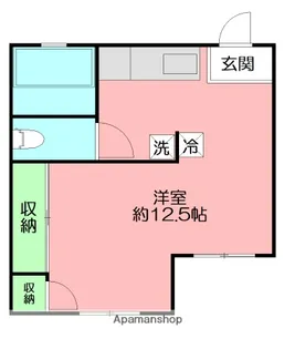 松嶋荘【2階】の間取り