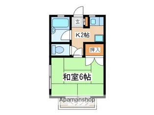 ブリーズハウス【1階】の間取り