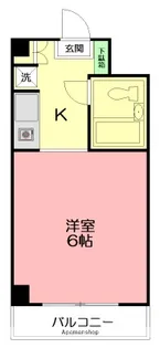ベルメゾン【608号室】の間取り