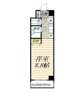 コスモヒルズ中央林間【3階】の間取り