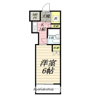 鶴間FLATS【4階】の間取り