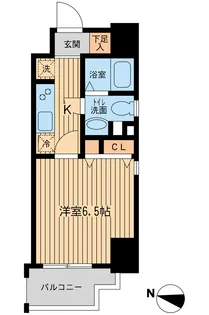 プロスペクト中央林間【8階】の間取り