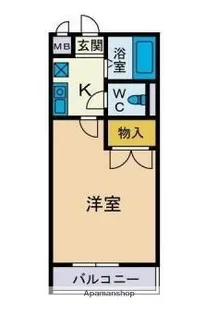 グランコンフォート本厚木【1階】の間取り