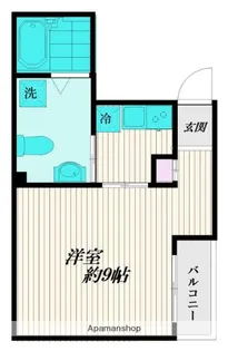 AR厚木旭町WEST【3階】の間取り