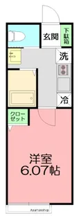ブランノワールⅡ【1階】の間取り