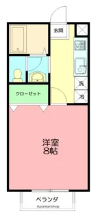 ベルフラワー【1階】の間取り