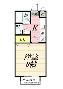 ベルフラワー【1階】の間取り