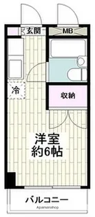 K2明石ビル【2階】の間取り