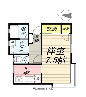 ロイヤルハイツ【1階】の間取り