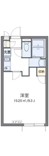 クレイノアビタシオンシグマ【105号室】の間取り