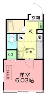 コモドエスパシオ【2階】の間取り