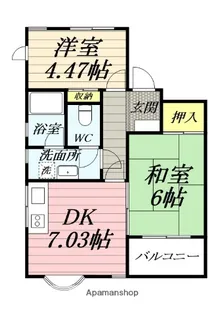 ピュアー【3階】の間取り